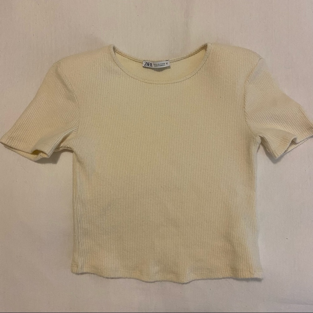 Zara sweater tee